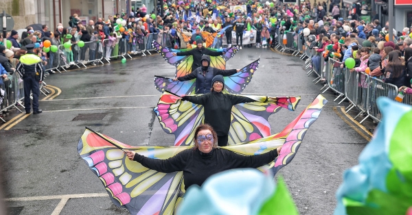 Tullamore Tidy Towns Float is Overall Winner at Tullamore St. Patrick’s Day Parade 2023
