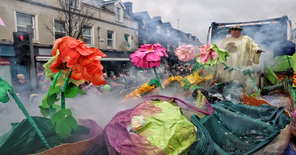 Tullamore Tidy Towns Float is Overall Winner at Tullamore St. Patrick’s Day Parade 2023