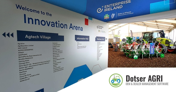 Dotser at the National Ploughing Championships 2023 Innovation Arena.