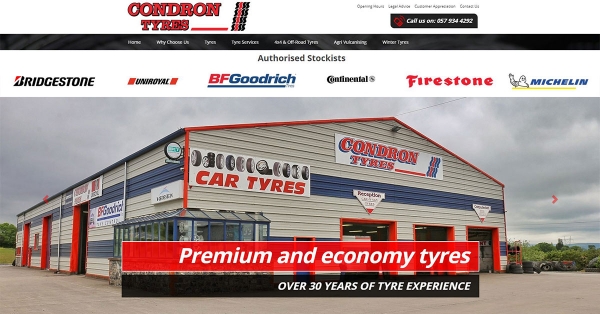 tyres-web-design