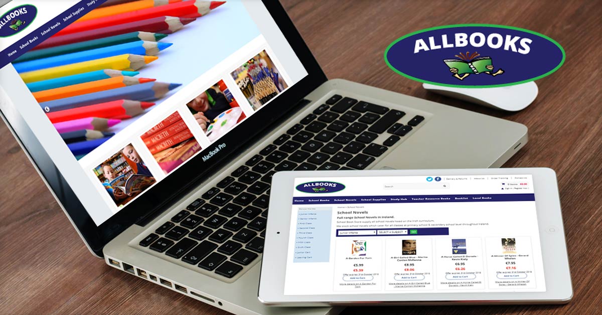 Book Store School Books site Sell Books Online Ireland UK Bookstore Software